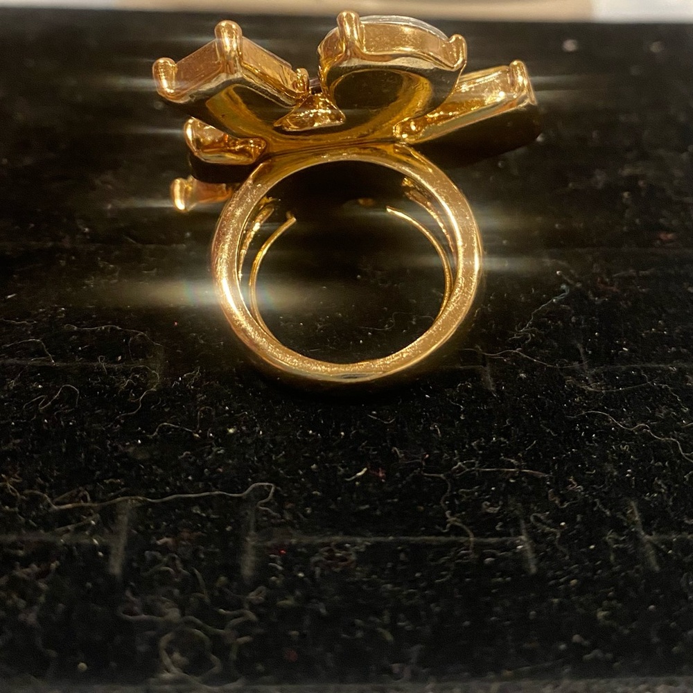 Multicolor Statement Gemstone Ring - image 2